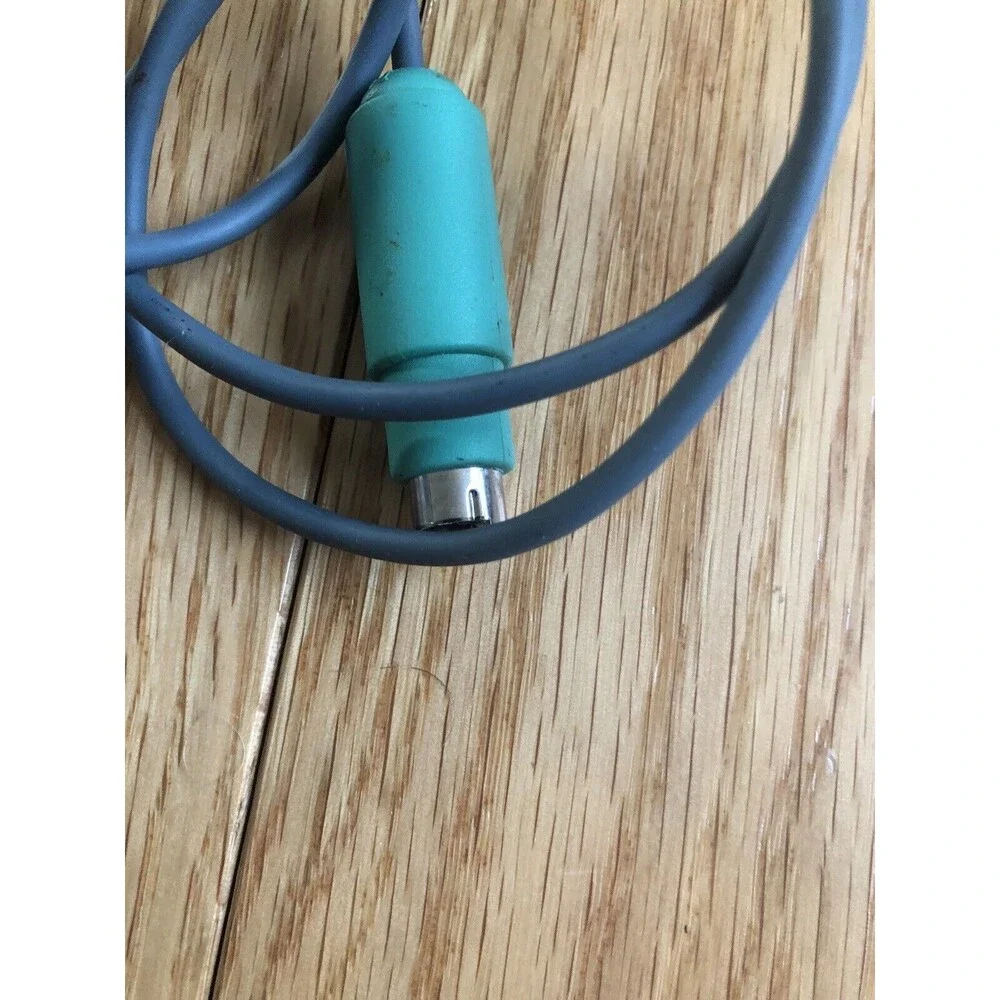 Vintage Microsoft Wheel Mouse 3.0 PS/2 Mechanical Ball Pre-Owned